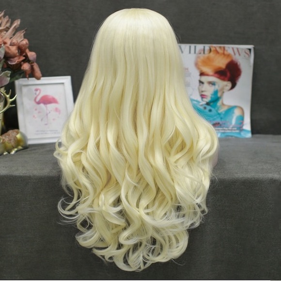 💫22” BLONDE BODY WAVY LACE FRONT WIG *NEW* - Picture 3 of 4